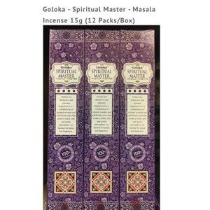 Goloka - Spiritual Master - Masala Incense 15g